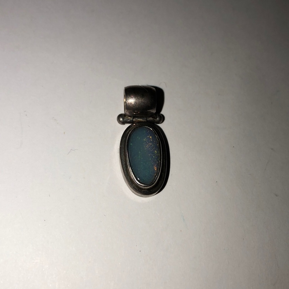 Oval Turquoise Pendant